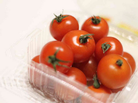 市場の野菜