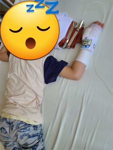 子供の入院